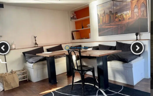 À LOUER UN BEL APPARTEMENT AVEC 3 CHAMBRES SUR UNE PENICHE A BOULOGNE BILLANCOURT  LOGEMENT ATYPIQUE D’EXCEPTION AVEC UNE MAGNIFIQUE VUE AVEC UNE TERRASSE DE 15 M2